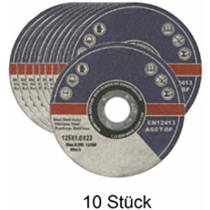 DISQUE METAL N125X1.0X22.mm A30QBF(Par 10Pcs) - Sparky