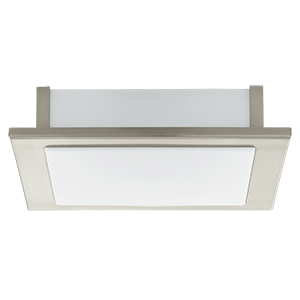 DL 300X300 NICKEL-M.SENSOR'LED AURIGA' ( 91668 ) - Eglo