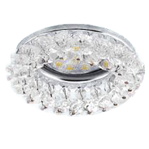 ENCASTRE/1 GU10 CHROME/CLAIR 1X3W ( 92679 ) - Eglo