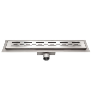 Creavit//caniveau aloni 90cm grille chromé - NO Name