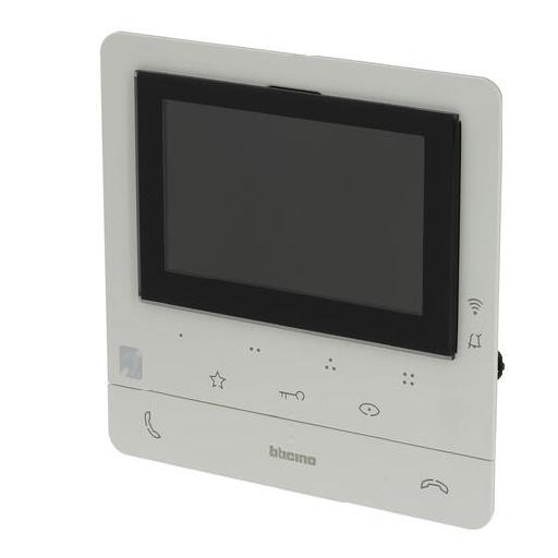 344682 Poste int. Classe100X16E vidéo mains-libres en blanc - Bticino
