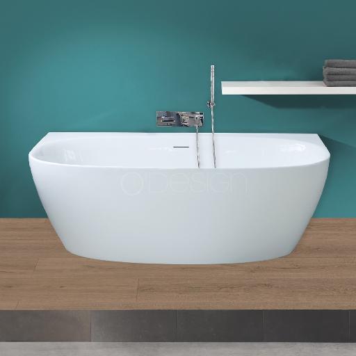 odesign/ boheme baignoires ilot /acrylique blanc brillant dim1700x800x585 prix 1529.40 - NO Name