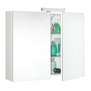 Armoire Harmony 80 cm 80 x 65 x 18 cm Blanc - Allibert