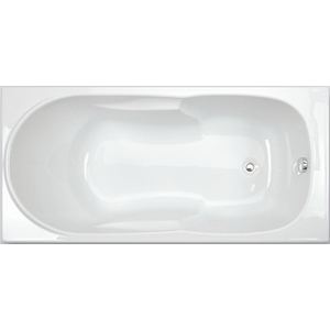 Carina 170x75 x 54-57 cm blanc - Allibert