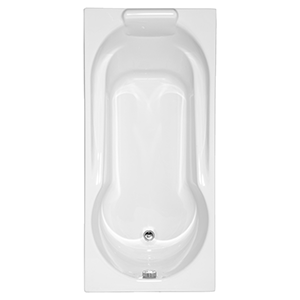 Essina2 170x70 x 53,5-55 cm blanc - Allibert