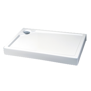 Kalista - Rectangle - Droite 120 x 3 x 90 cm blanc - Allibert