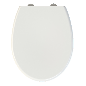 Fally abattant Soft close   Declipsable par Bouton poussoir - Allibert