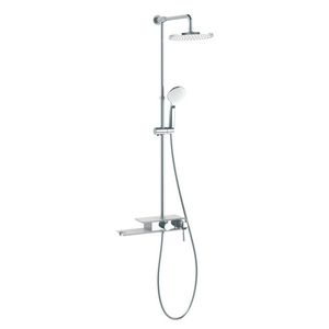 RONDITAB 40 x 108 x 52 cm Chrome - Allibert