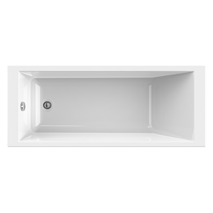 Baignoire droite 175x75 cm BLANC - Allibert