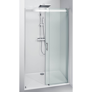 ROLLING DOOR 120 x 195 cm verre de sécurité 8mm TN CH // 496.51 - Allibert