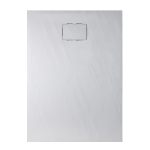 Rockstone rectangle Wit / Blanc 120 x 90 cm Blanc - Allibert