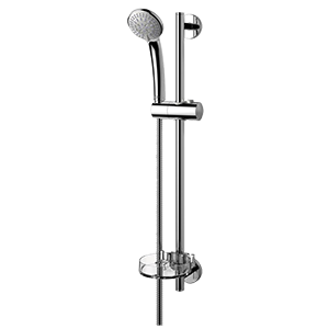 Barre de douche 600 mm avec douchette 80 mm avec 3 fonctions - Ideal Standard