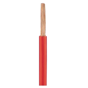 VOB 10MM SOUPLE ROUGE - Cablerie