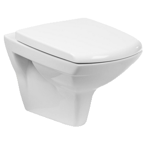 Pack WC suspendu avec planche slow closing - Cersanit