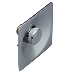 PLAQUE DE RUE CARRE CHROME - Comp