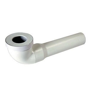 PIPE LONGUE COUDEE WC 90MM - Nicoll