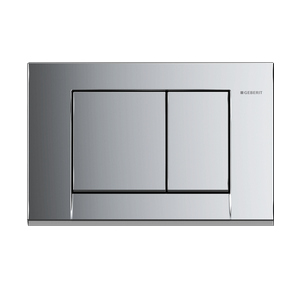 PLAQUE BOLERO 2T CHR 115777 21 - Geberit