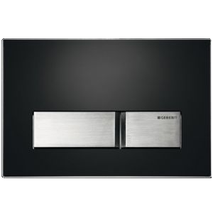 Plaque de declenchement Geberit Sigma50 Noir fonce Ral 9005 - Geberit