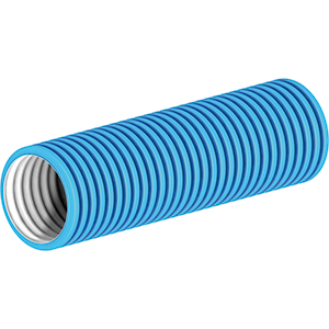 GAINE FLEXIBLE BLEUE 50M (PULSION) RAYON COURBURE - itho daalderop