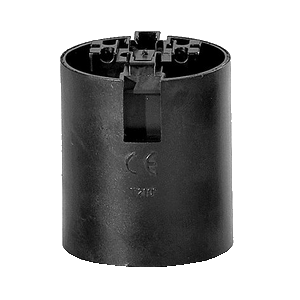 Soquet  Noir automatique E27-230V - Vossloh
