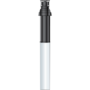 Sortie toiture-HR PP 60-100 (Junkers /Vaillant/Bulex/Remeha) - Isoleco