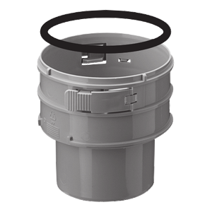 Adaptateur Rigide - Flex 80 PP -   (Junkers /Vaillant/Bulex/Remeha) - Isoleco