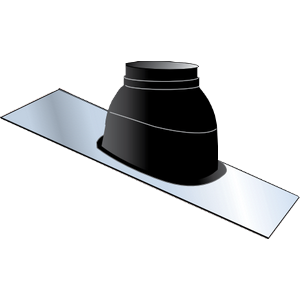 Solin de toit oblique FX Easy Tuile malléable 120 (New reference 164111955) - Isoleco