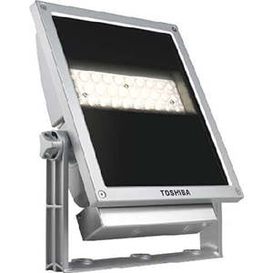 E-Core Floodlight 3000, 1775lm, 30W-40W,  3000K, Asymmetrical - 58°x127° (LEDEUF00022I30) - Toshiba Light