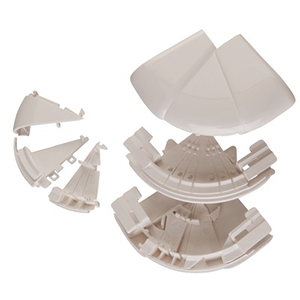 Angle ext. variable DLP design sections 35 x 80 et 35 x 105mm - Legrand