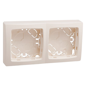 Oteo cadre saillie 2 mécan. dimensions 138 x 72 mm - Legrand