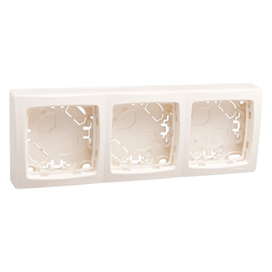 Oteo cadre saillie 3 mécan. dimensions 207 x 72 mm - Legrand