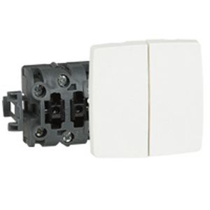 Oteo inter double 2 dir. 10 A - 250 V - composable - Legrand