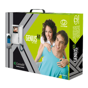 KIT GENIUS COULEUR 2 USAGERS - PANNEAU PORTE IDEA *KITS GR2" - Comelit