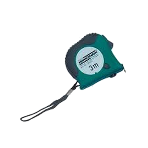 MEASURING TAPE 5MX19MM GREEN/BLACK HOUSING - Mannesmann