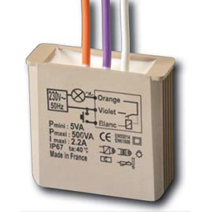 TELEVARIATEUR ENCASTRE MTV500-E(5454052) - Yokis