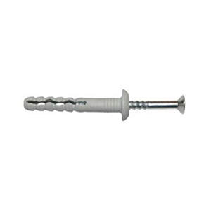 Cheville à frapper TC nylon * 6,00x40 gris - PGB