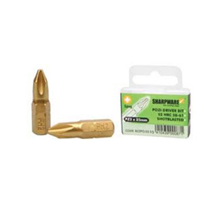 Bits(1/4") Rc 58-61 25mm Phillips Nr 2 Titanium - PGB