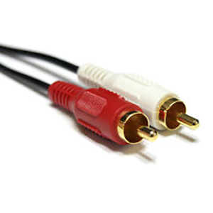 2 RCA PLUG MALE 5M - Conex