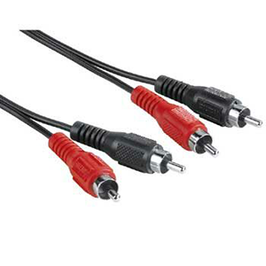 2RCA PLUG MALE+2RCA MALE 1.5 M - Conex
