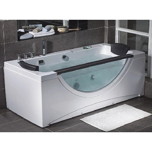 Jacuzzi Bain Bulle 2 place L1850 x l850 x H640mm Blanc - Elegant