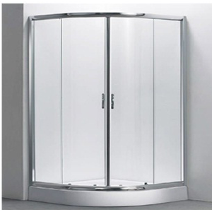 Cabine de douche 90x90x200cm  Verre de 6 MM  Inclus Top de douche - Elegant