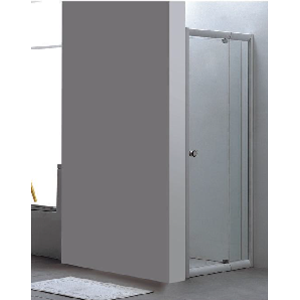 PORTE EN ALLUMINIUM BLANC 80X185CM - Elegant