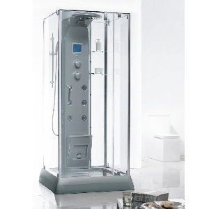 CABINE DE DOUCHE GRISE MULTIF. 100X95X220 CM - Elegant