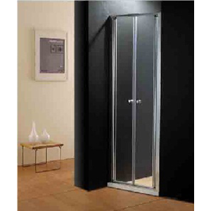 PORTE DE DOUCHE PIV.DOUB.850-900X1850 C. BL. V. GR. - Elegant