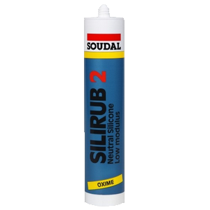 SILIRUB 2 cartouches transparent 310ml - Soudal