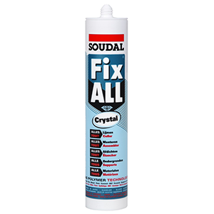 FIX ALL Transparent CRYSTAL 290 ML/ 48pc - Soudal