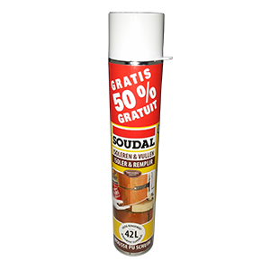 MOUSSE PU SOUDAL500ML 200ML GRATUIT - Soudal