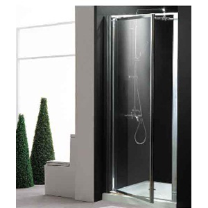 PORTE DE DOUCHE PIV.860X1850 C. ALU V.TR - Elegant