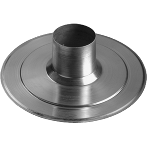 Plaque a coller alu 131 H 150 - Ubbink