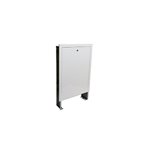 ARMOIRES A ENCASTRER POUR COLLECTEUR, RAL 9016, LARG. 440MM - Henco
